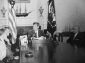North Carolina Mutual President Asa Spaulding Meets with John F. Kennedy