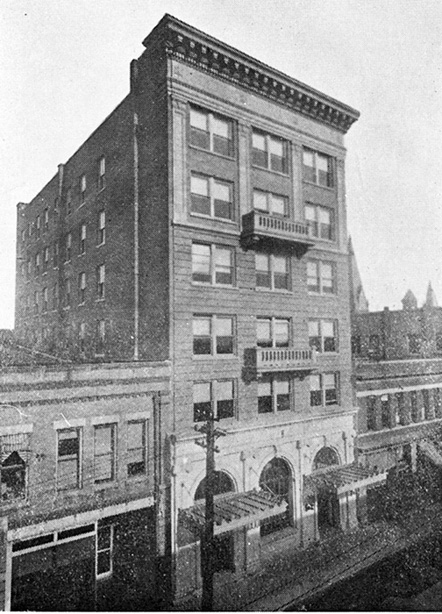 North Carolina Mutual Life Insurance Company Building in the 1920s